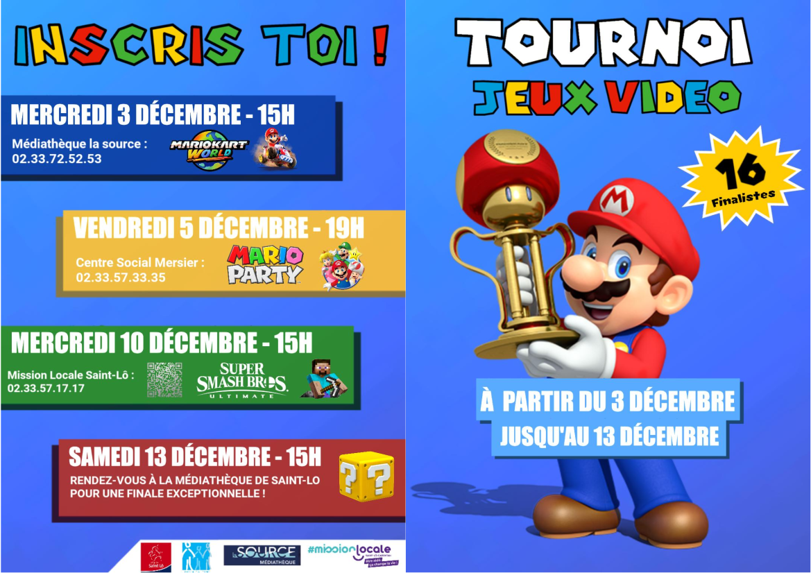 Flyer tournoi décembre 2025. RECTO